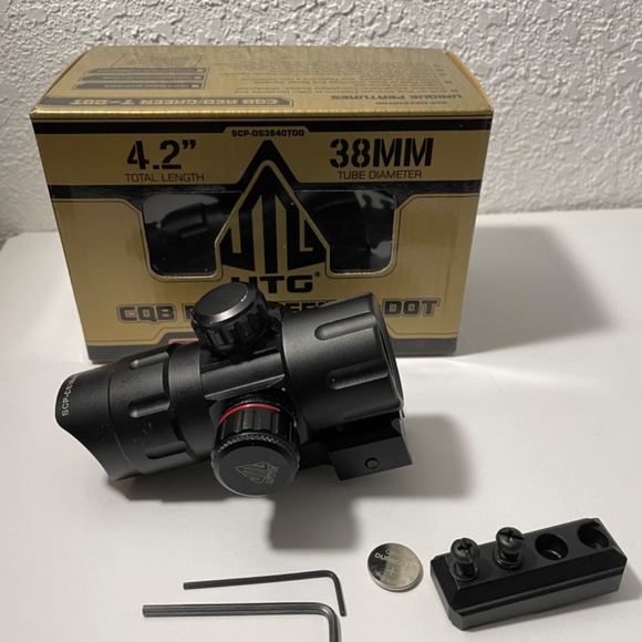 38mm UTG cqb red/green T-dot optic sight - Picture 2 of 2